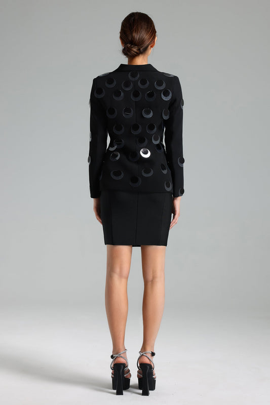 Blazer di paillettes Eurien