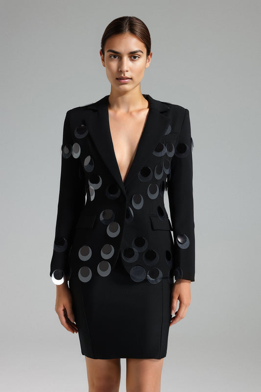 Blazer di paillettes Eurien