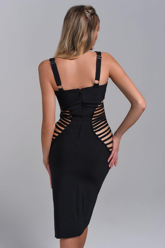 Pala Midi Bandage Dress