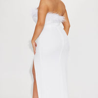 Emery Sequin Gown - White
