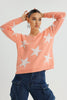 Naya Starts Sweater - Pink
