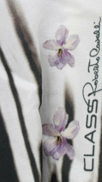 Cavalli Purple longsleeved dress