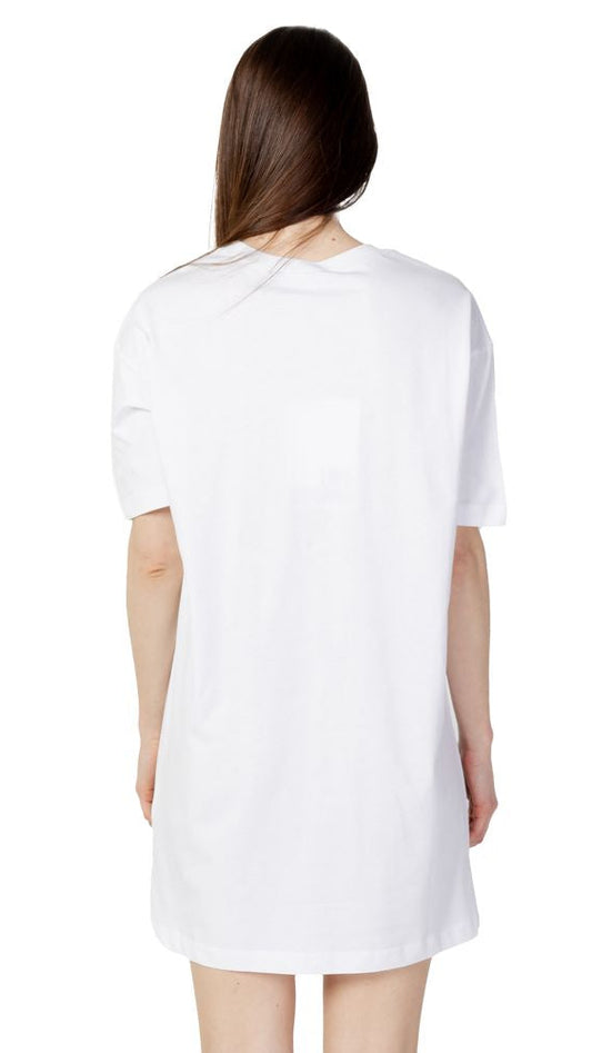Love Moschino White Cotton Short