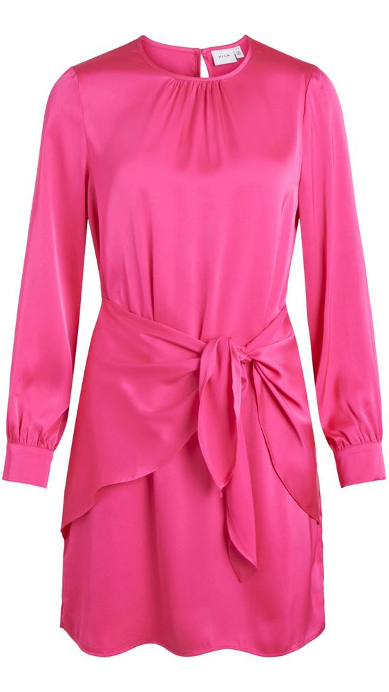 Vila Clothes Pink Polyester Short