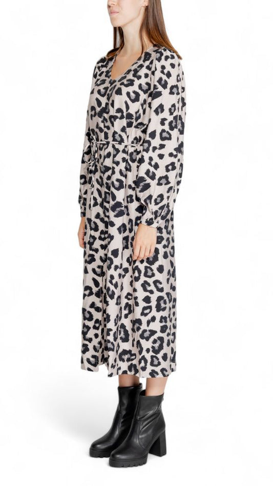 Jacqueline De Yong Gray Viscose Long