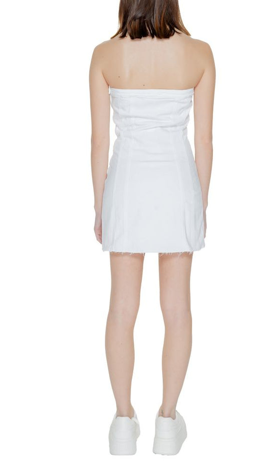 Tommy Hilfiger Jeans White Recycled Cotton Short