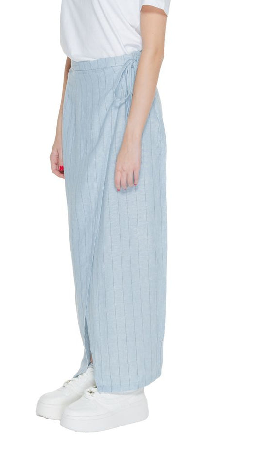 Vero Moda Light Blue Linen Skirt