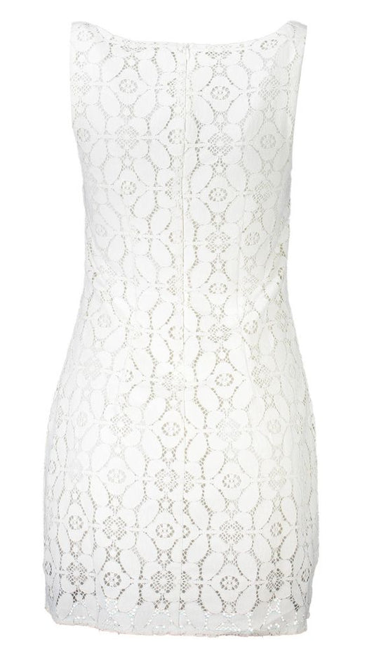 Desigual White Polyester Women Dress