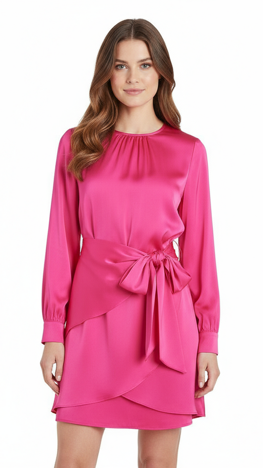 Vila Clothes Pink Polyester Short