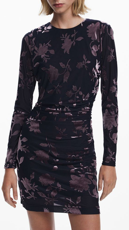 Desigual Blue Polyester Women Dress