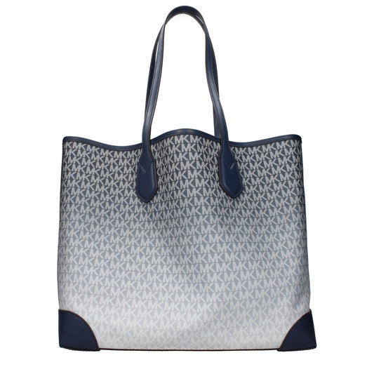 Michael Kors Blue Fabric Shoulder Bag