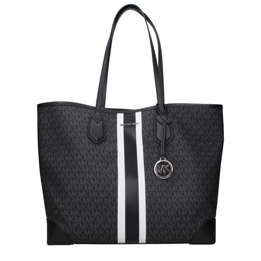 Michael Kors Black Fabric Shoulder Bag