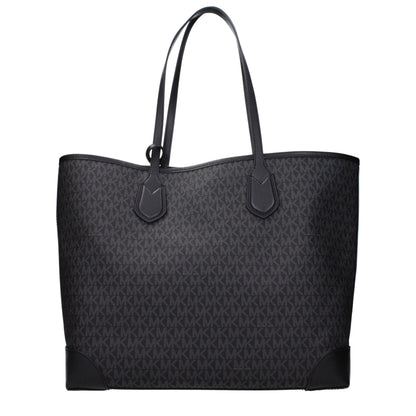 Michael Kors Black Fabric Shoulder Bag