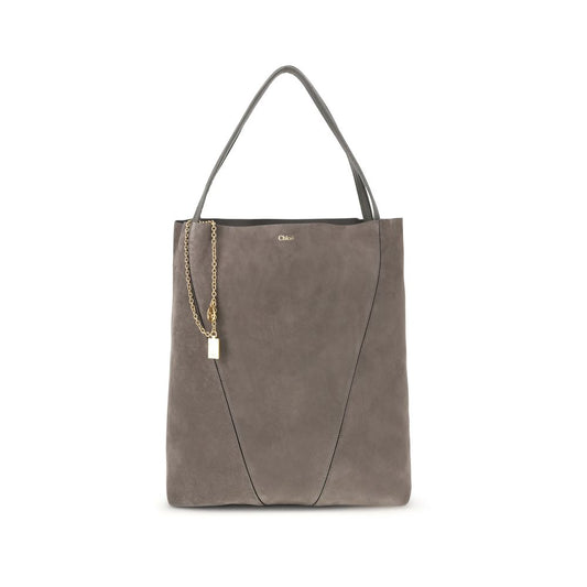 Chloé  Spin suede Tote Bag
