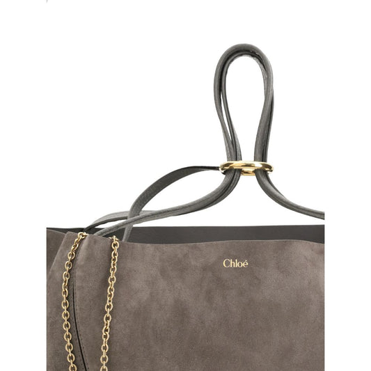 Chloé  Spin suede Tote Bag