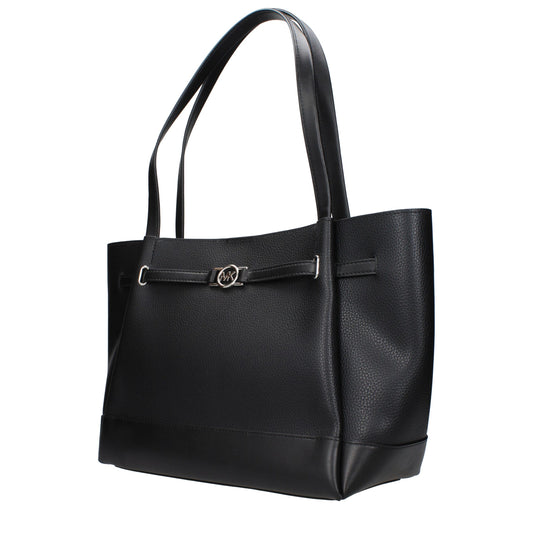 Michael Kors Black Leather Shoulder Bag