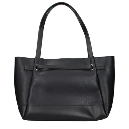 Michael Kors Black Leather Shoulder Bag