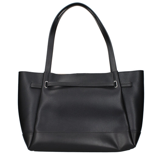 Michael Kors Black Leather Shoulder Bag