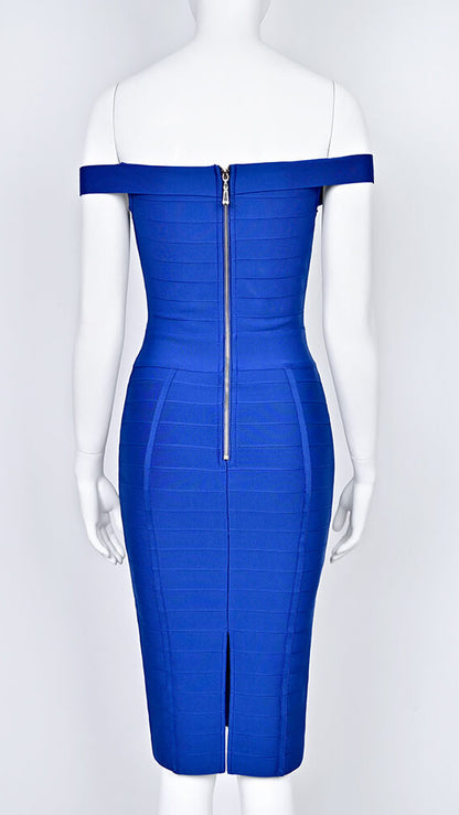 Ladi Bandage Slit Midi Dress