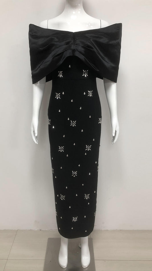 One-Shoulder Hot Diamond Bandage Dress