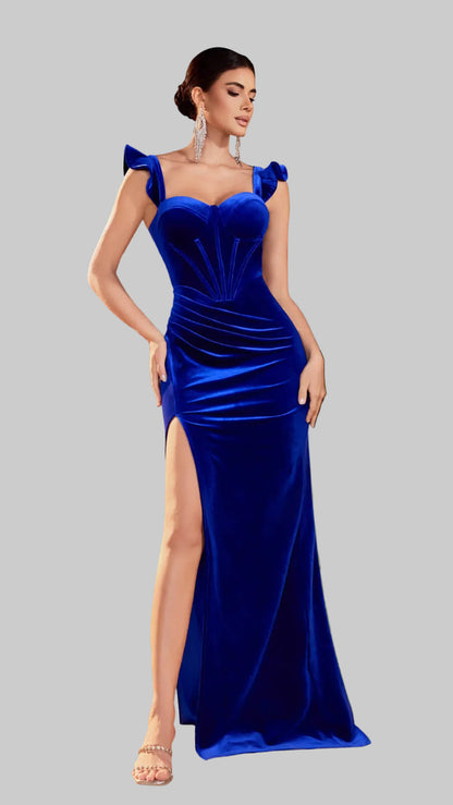 Velvet Maxi Dress