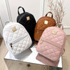 Caricare e riprodurre i video nel visualizzatore della galleria, Cute Small Womens Backpack Rhombic Pattern Backpack With Adjustable StrapZipper Casual Shoulder BagPink BagCoin PurseCard WalletMobile Casual Phone BagCasual Camera BagLipstick BagKey BagSquare Bag.