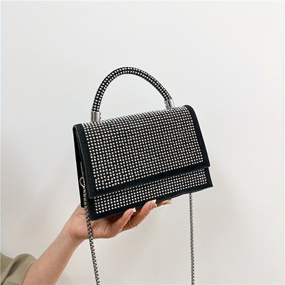 Chic Party Rhinestone Satchel