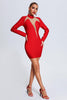 Helene Mesh Mini Bandage Dress
