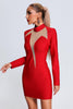 Helene Mesh Mini Bandage Dress