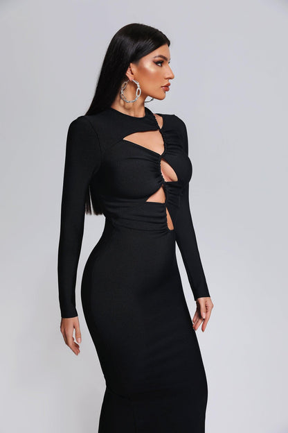 Zambezi Cutout Midi Bandage Dress