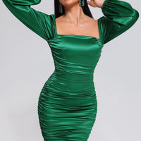 Wedasa Satin Mini Dress