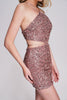Sliya Halter Sequin Mini Dress