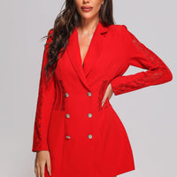 Tikia Lace Blazer Dress