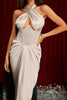 Abito maxi corsetto Timesha Halter Diamondate