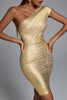 Lika metallic mini-cocktailjurk