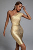 Lika metallic mini-cocktailjurk