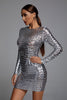 Jojo Mini-bodyconjurk met uitsnijding - Zilver