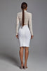 Kiana Pearl-set met lange mouwen - Wit
