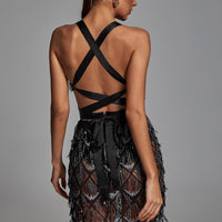 Louisa Mini Dress - Black