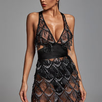 Louisa Mini Dress - Black