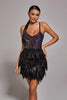 Abito in piume con paillettes Modivs