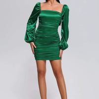 Wedasa Satin Mini Dress