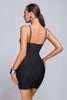 Barabal Diamonate Mini Bandage Dress