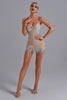 Lola Diamonate Tassel Mini Dress