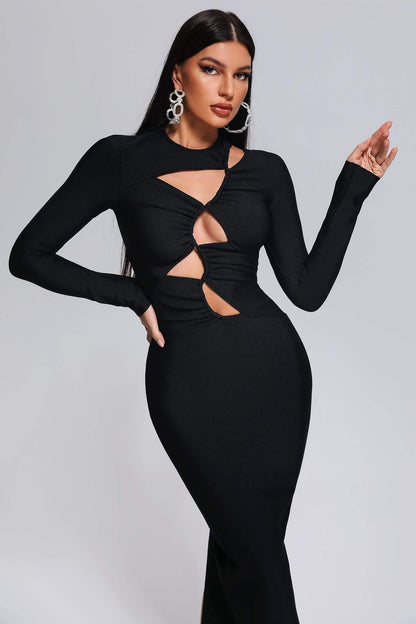 Zambezi Cutout Midi Bandage Dress