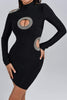 Shanice Cutout Mini Bandage Dress