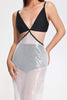 Jensen Cutout Sequin Midi Bandage Dress