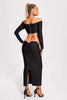 Yvonne Diamonate Maxi Bandage Dress
