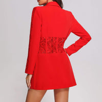 Tikia Lace Blazer Dress