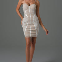 Rakava Lace Mini Bandage Dress